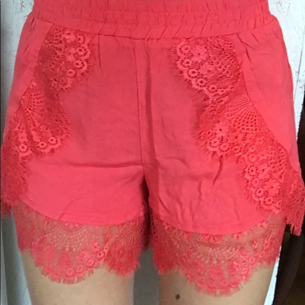 Lace shorts